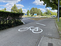 Geh- und Radweg Rohrer Straße