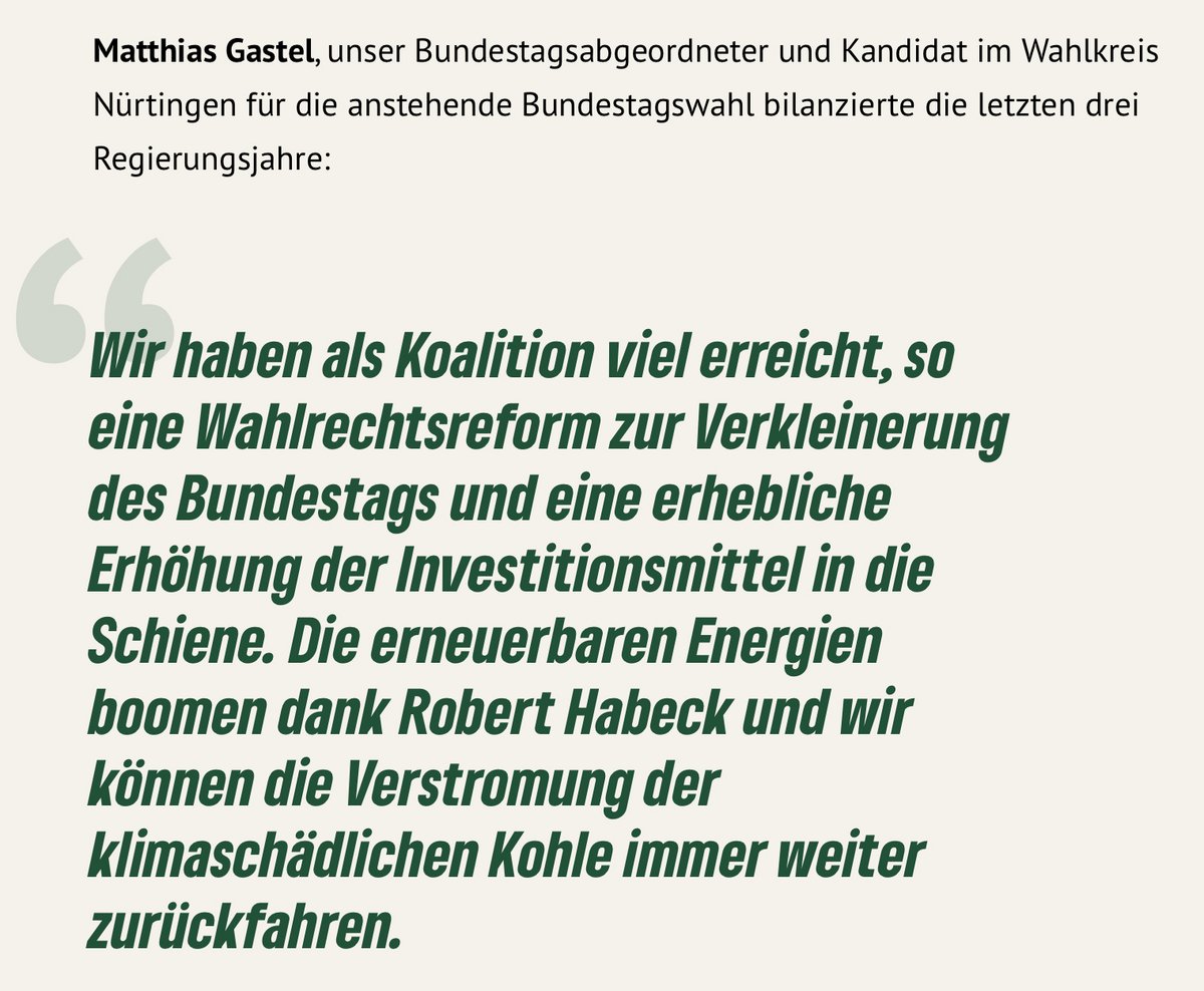 Matthias Gastel über die Erfolge der Regierung seit 2021