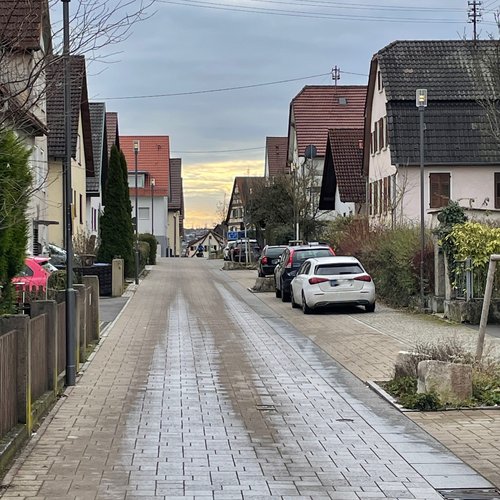 Blick in die Burgstraße Richtung Kirchplatz