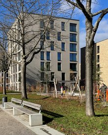 Neue Wohnbauten in den Schelmenäckern