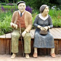 Kurze Pause im Park