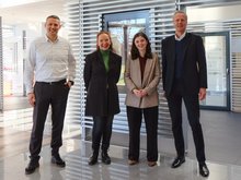 Almir Poric, Petra Gudat-Koschatzky, Clara Schweizer, Marcus Sander