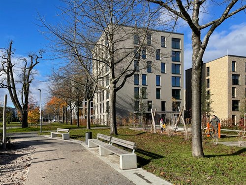 Neue Wohnbauten in den Schelmenäckern