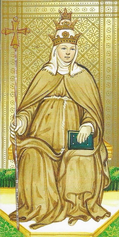 Spielkarte Hohepriesterin