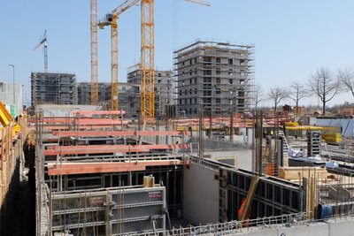 Baustelle Schelmenäcker