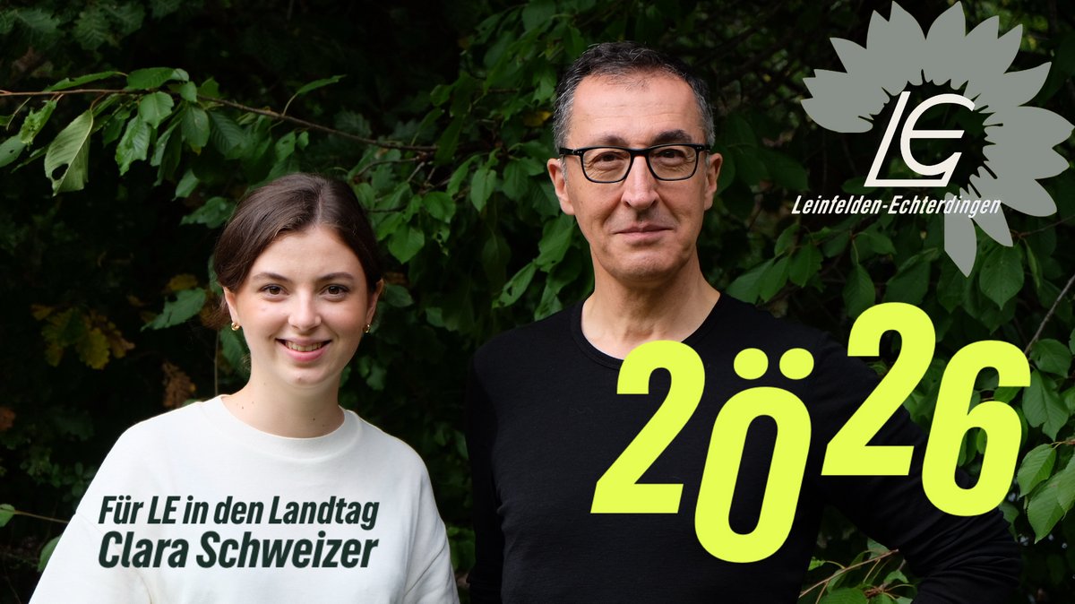 Clara Schweizer und Cem Özdemir