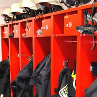 Schutzkleidung einer Feuerwehr