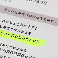 Kita-Gebühren auf Kontoauszug