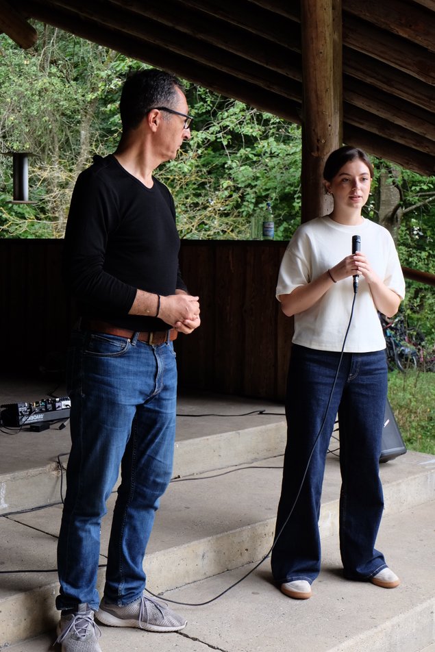 Cem Özdemir und Clara Schweizer