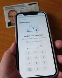 Personalausweis und Kartenleser-App